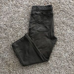 G.H. Bass & Co. Hard Service Cotton Work Pants 36x34 Green